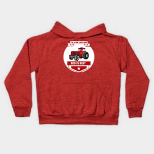 Red is best Kids Hoodie